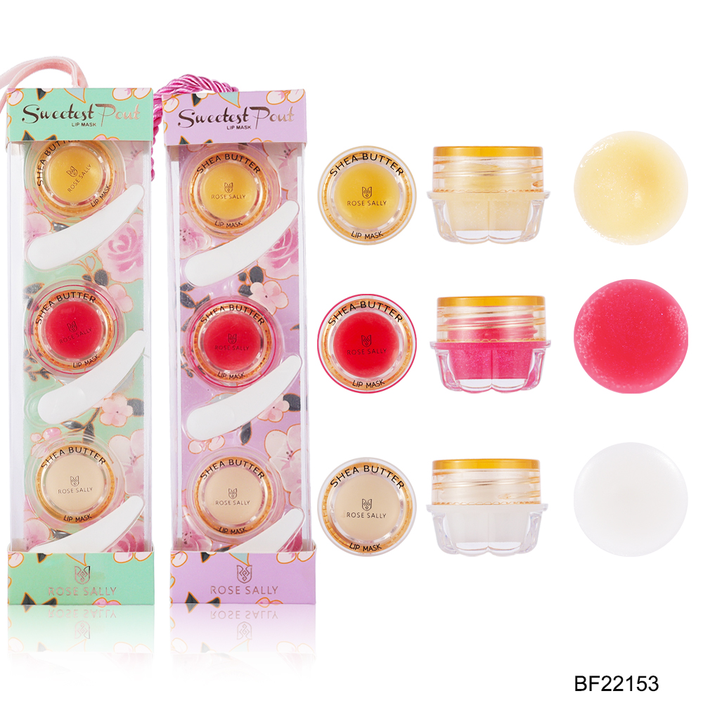 22153(2)Lip Mask KIT with shea butter and Vitamin E